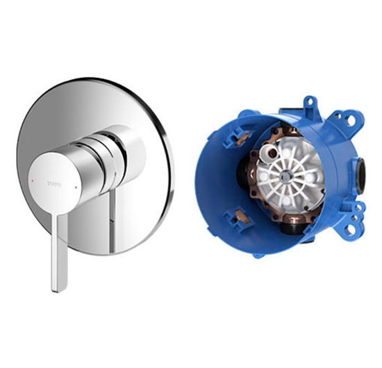 Van gật gù điều chỉnh nóng lạnh TOTO TBG11303V / TBN01001B (Kèm phụ kiện âm tường)