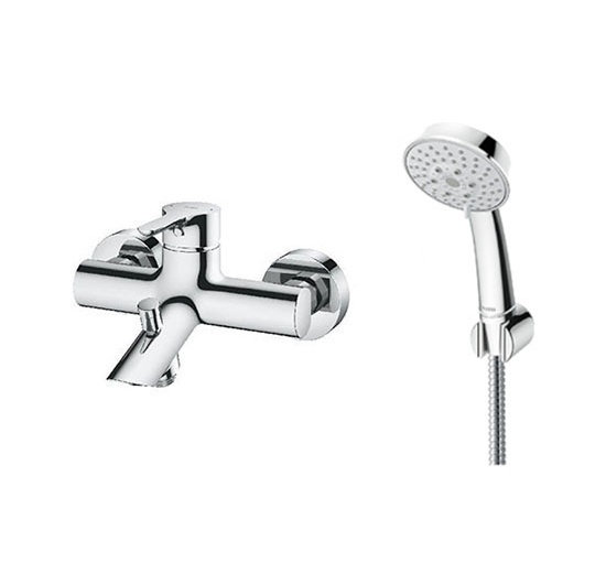 Vòi sen tắm nóng lạnh (Củ sen) TOTO TBS01302V / TBW03002B