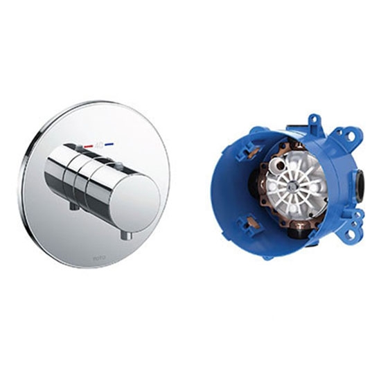 Van điều chỉnh nhiệt độ TOTO TBV01406B / TBN01001B (Kèm phụ kiện âm tường)
