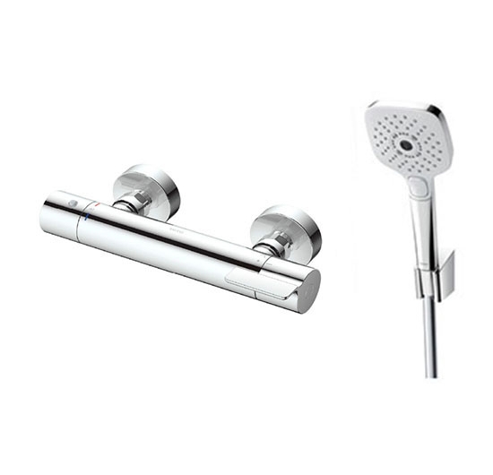 Vòi sen tắm nóng lạnh (Củ sen) nhiệt tự động TOTO TBV03431V / TBW02006A
