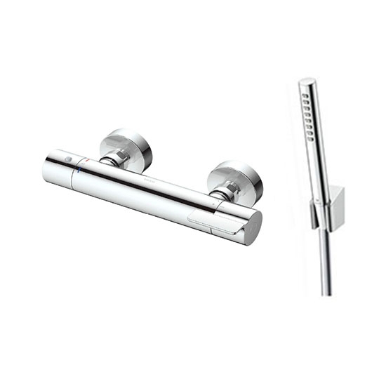Vòi sen tắm nóng lạnh (Củ sen) nhiệt tự động TOTO TBV03431V / TBW02017A