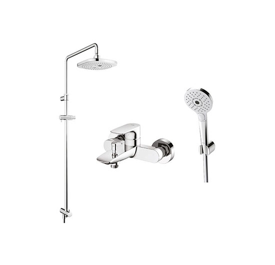Sen cây tắm đứng nóng lạnh TOTO TBW02002B1 / TBG04302V / TBW01010A