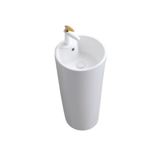 Chậu rửa mặt Lavabo trụ đứng đặt sàn AVH TDN-01
