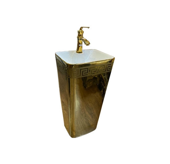 Chậu rửa mặt Lavabo trụ đứng đặt sàn AVH TDN-05
