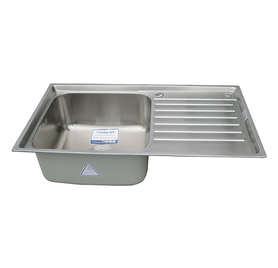 Chậu rửa chén 1 hộc 1 cánh Toàn Mỹ TMS78 (Inox 304)
