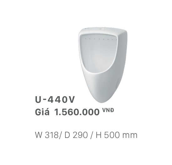 Bồn tiểu nam Inax U-440V