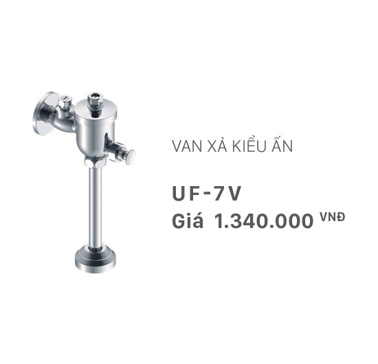 Van xả tiểu nam kiểu ấn Inax UF-7V
