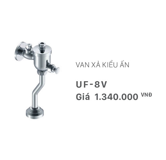 Van xả tiểu nam kiểu ấn Inax UF-8V