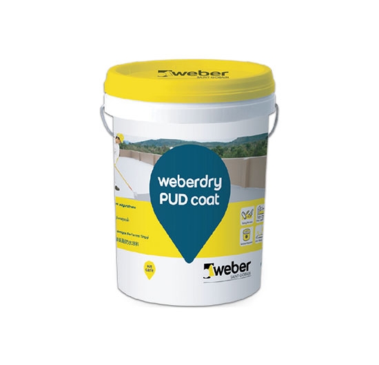 Vữa chống thấm Weberdry PUD Coat (Xám) (20kg)